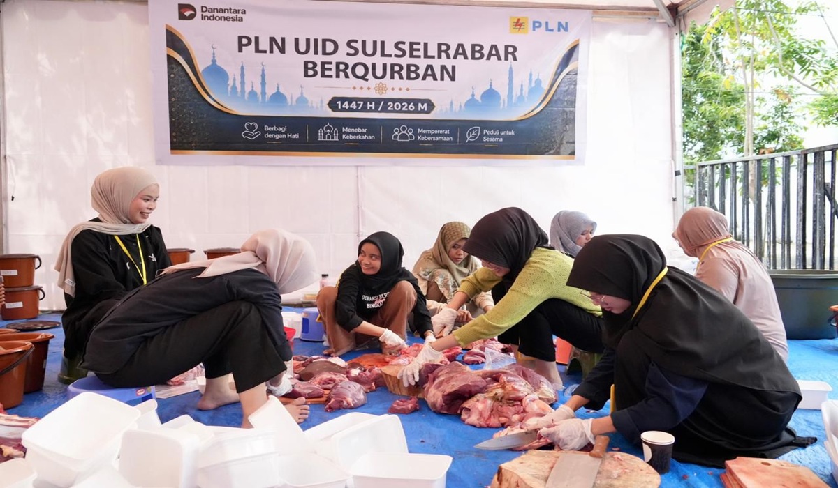 PLN Shares Blessings During Eid al-Adha, Distributes Over 2,000 Sacrificial Animals