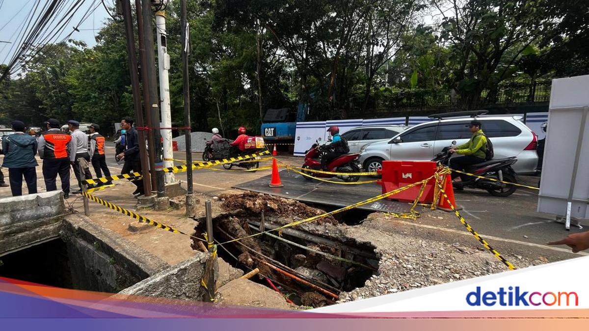SDA Reveals Cause of Rapid Water Flow Beneath Subsided Lenteng Agung Road