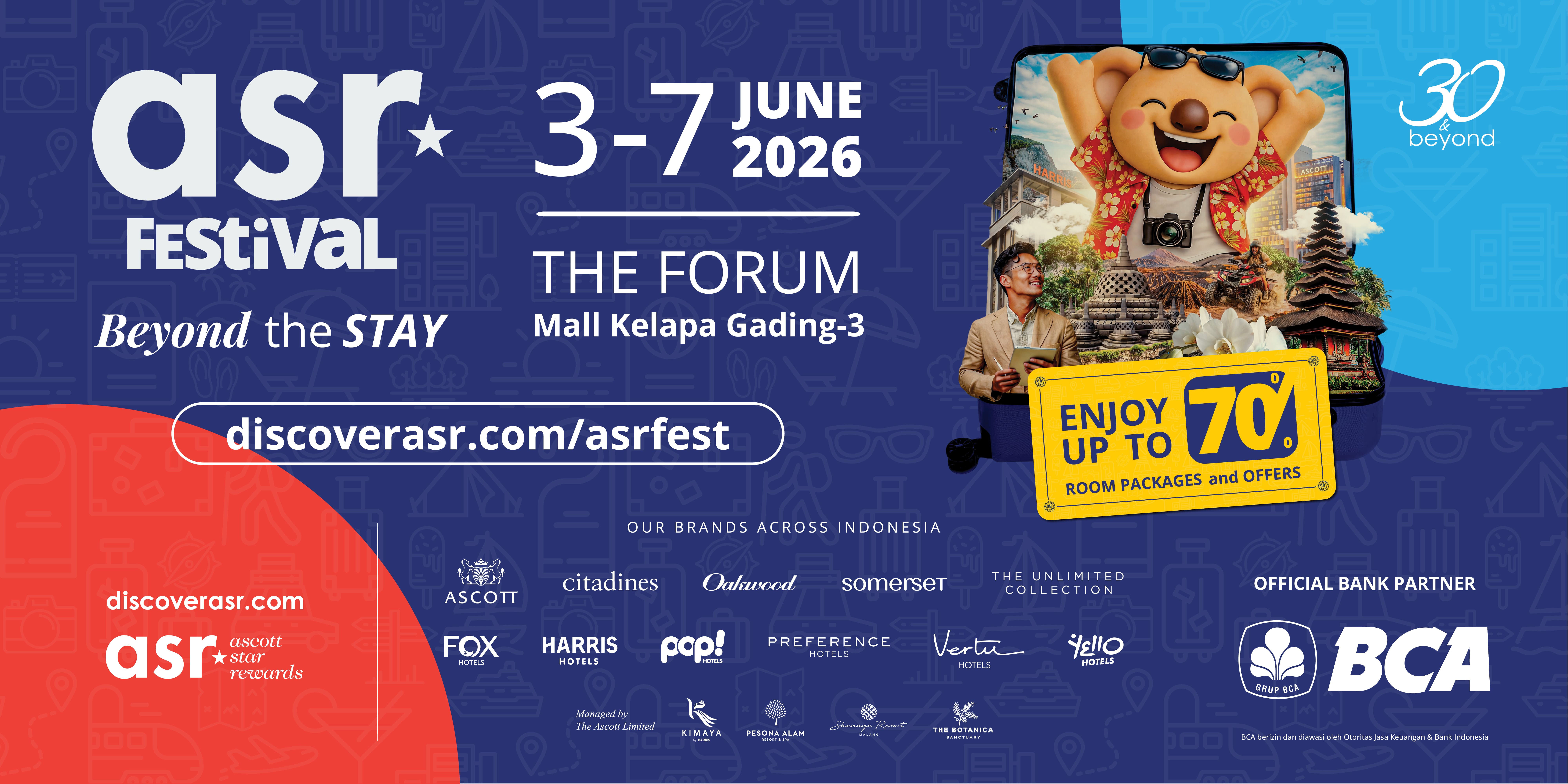 Ascott Indonesia Returns with ASR Festival 2026: Holiday Experiences Beyond the Stay
