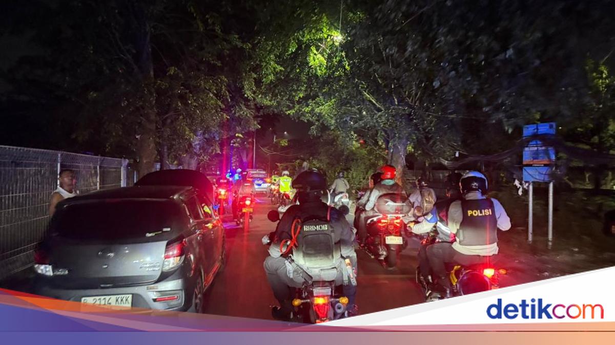 Police Patrol in Tangsel-Bekasi: Illegal Street Racing Dispersed, Youths Detained in Brawls