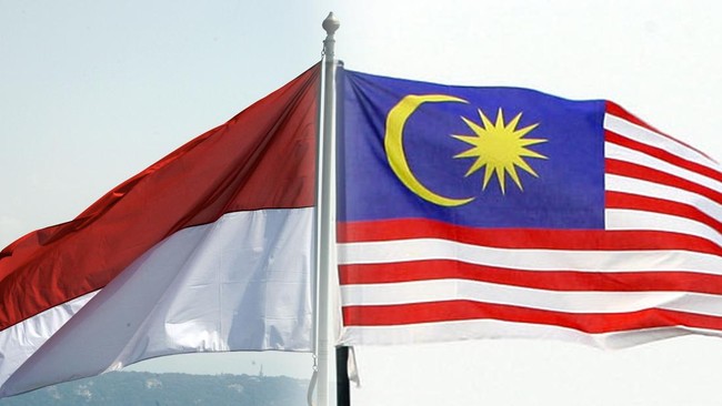 Malaysian citizens raise red and white flag, request to join Indonesia