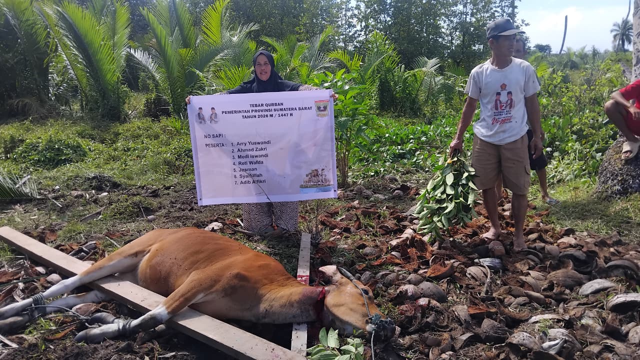 West Sumatra Province Ensures Qurban Distribution in Mentawai Reaches Target Recipients