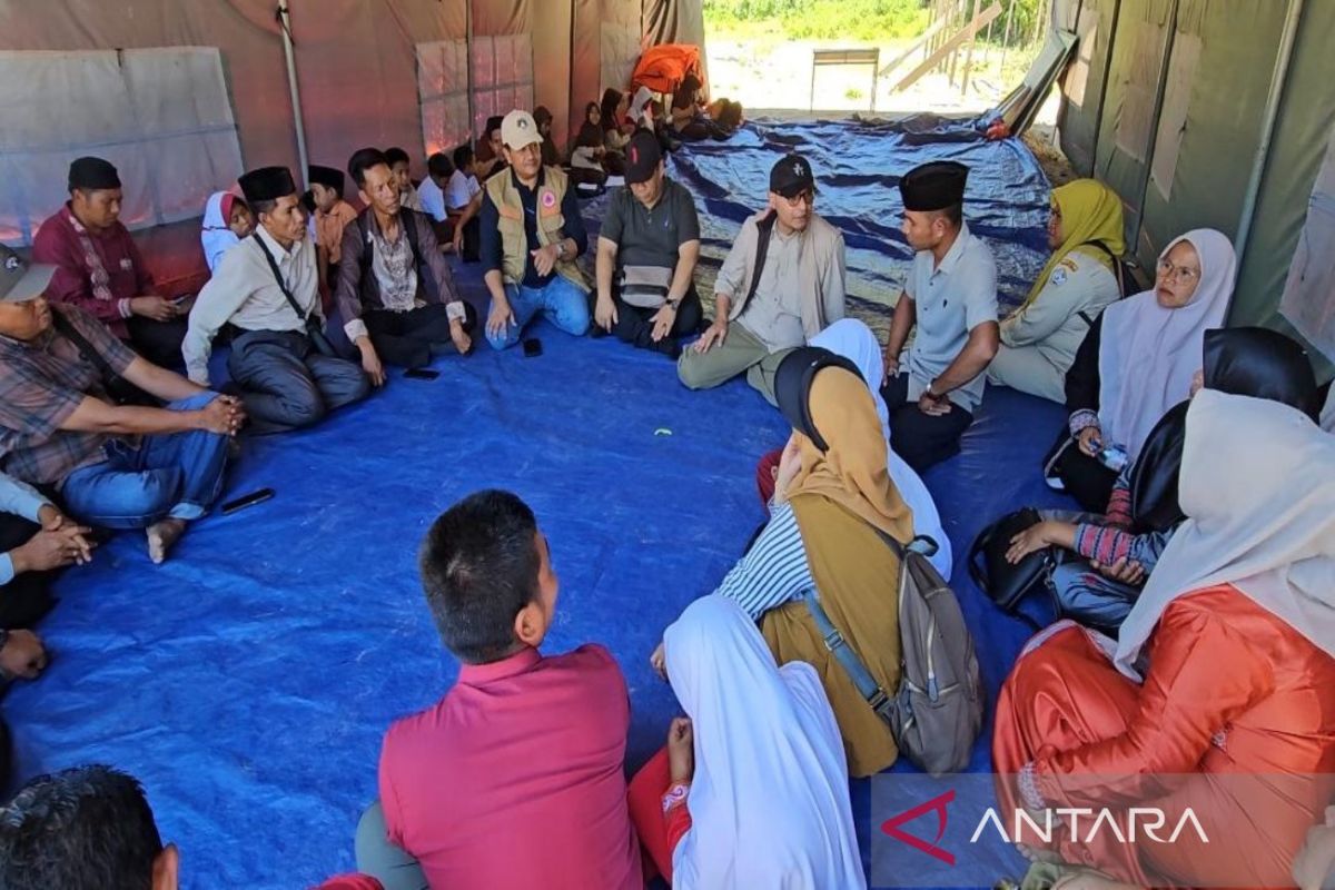 Aceh Tengah Regency Government Says 12 Schools Still Using Emergency Tents for Classes