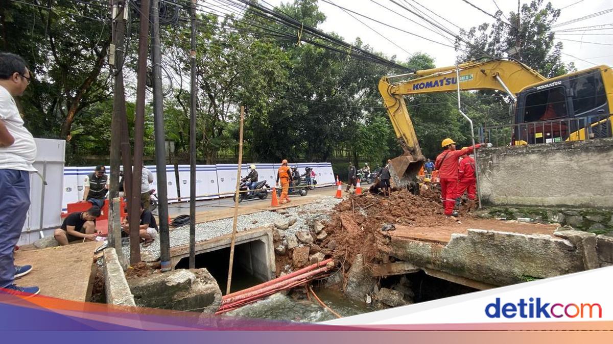 Lenteng Agung Road Repairs: Box Culvert Installed