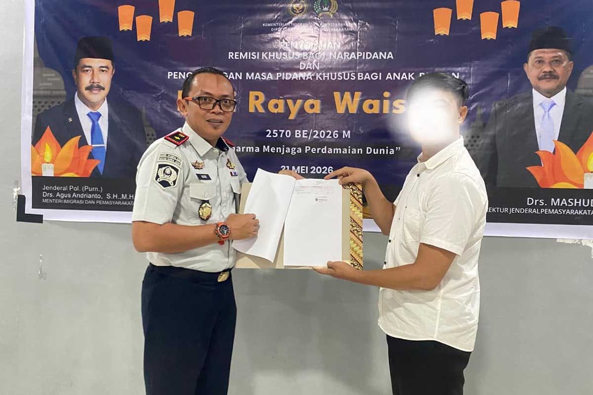 Banda Aceh Prison Inmates Receive Waisak Special Remission