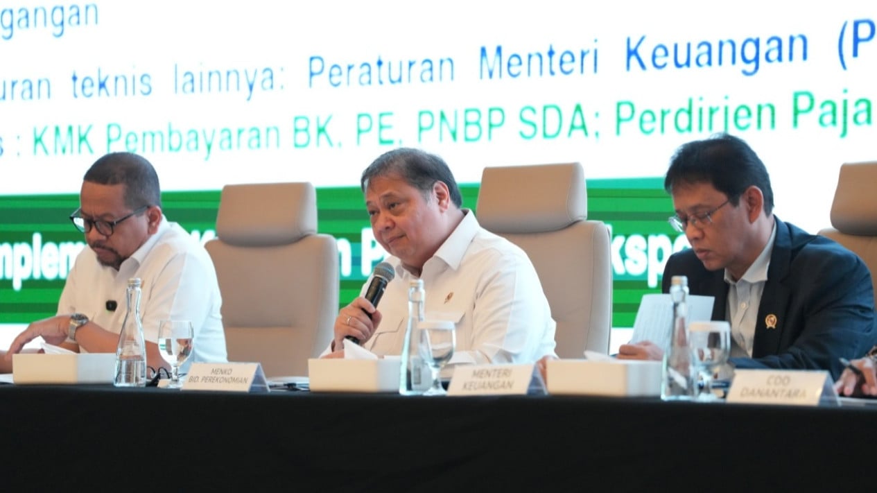 Coordinating Minister Airlangga: DSI to Strengthen Oversight and Governance of Natural Resource Exports