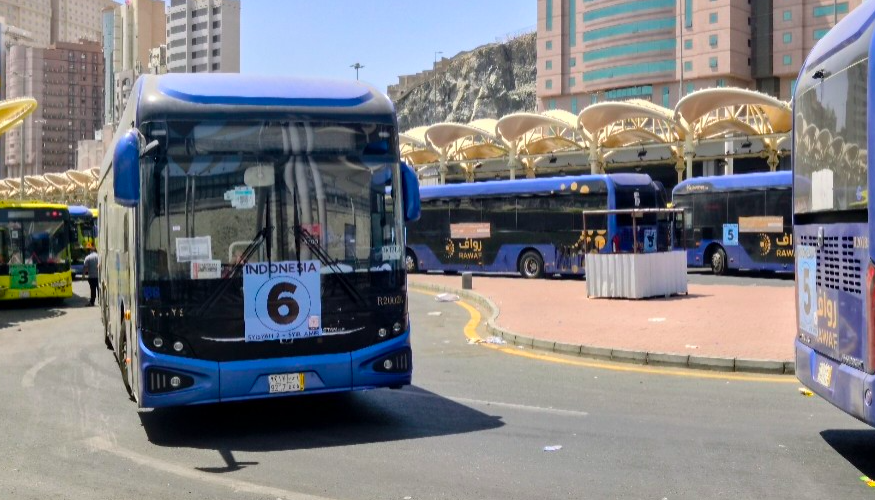 Salawat Bus Resumes Full Service for Hajj Pilgrims