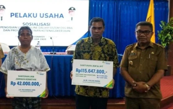 Pelaku Usaha Ende Didorong Taat Regulasi dan Lindungi Pekerja