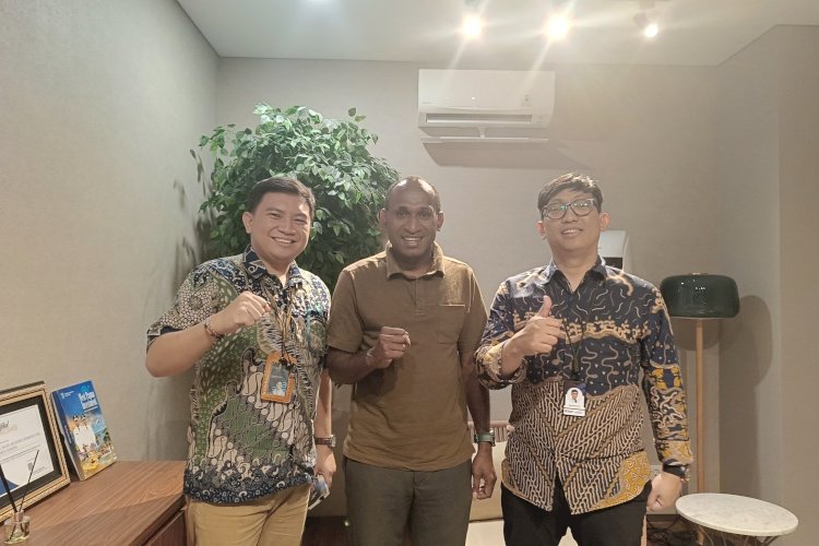 HIPMI Southwest Papua Holds Meeting with Bank Mandiri to Discuss Business Capital, Investment and KUR