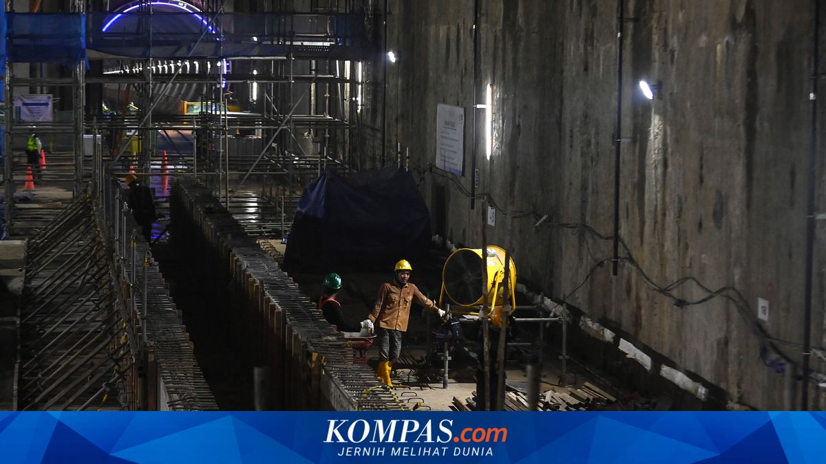 MRT Phase 205 Construction: Traffic Adjustments in Central Jakarta