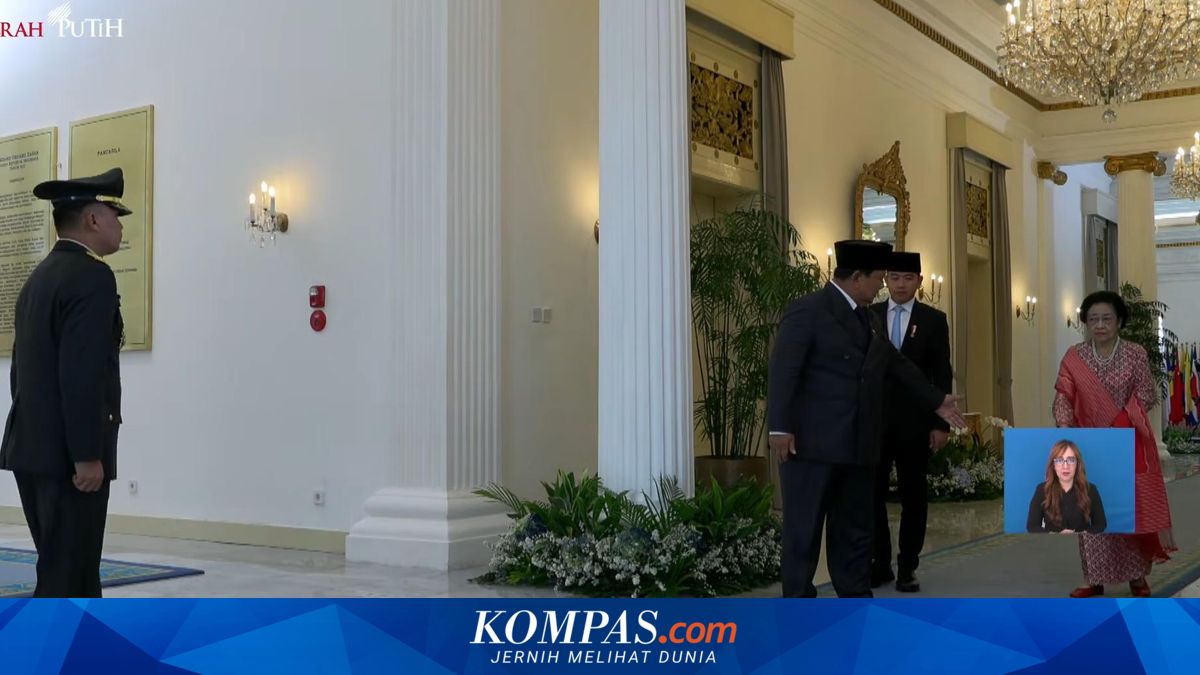 Despite Prabowo's Invitation, Megawati Refuses to Walk in Front of Gibran