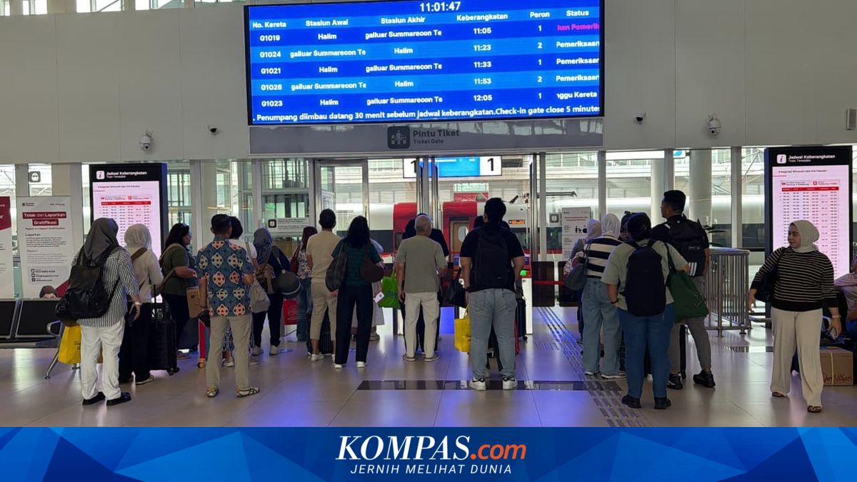 KCIC Adds Six Whoosh Services for Pancasila Day Long Weekend Return Rush to Jakarta