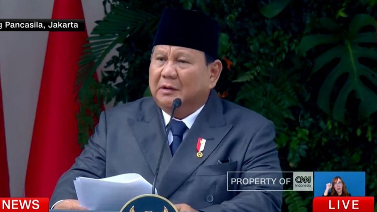 Prabowo Warns of 'Corruption-Prone Groups' in Pancasila Day Speech