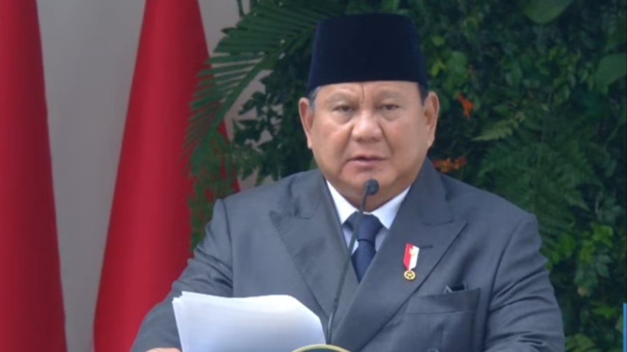 World increasingly divided, Prabowo stresses Pancasila as Indonesia's guiding principle