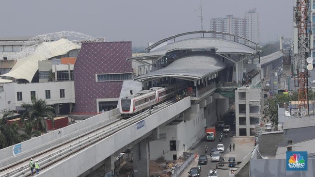 Jakarta LRT Line Extended from Manggarai to Dukuh Atas