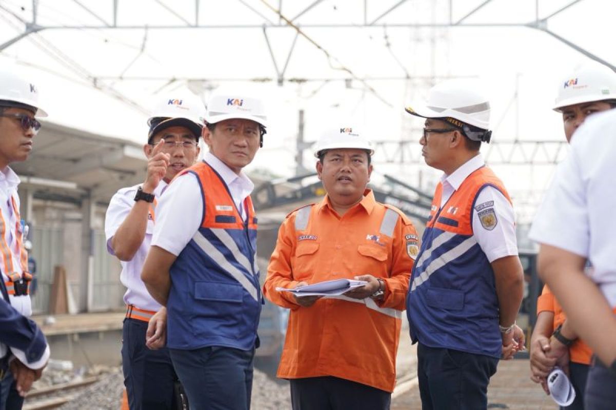 KAI Managing Director Inspects Bogor and Bogor Paledang Station Developments as Capacity Readied for 12-Train Operations