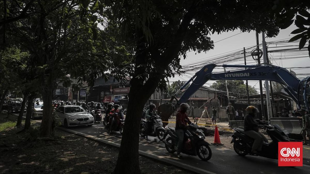 Lenteng Agung Road towards Depok Closed Until Tomorrow: Alternative Routes Provided