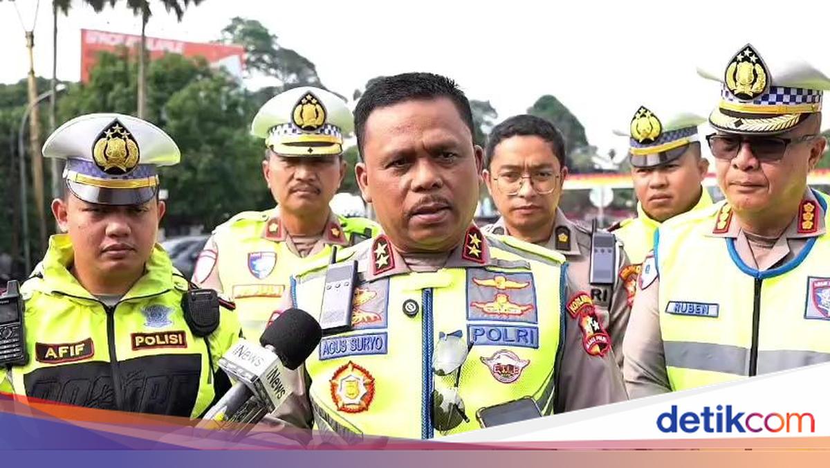 Police Traffic Chief Monitors Puncak Bogor: Jakarta-bound Traffic Heavy but Well-managed