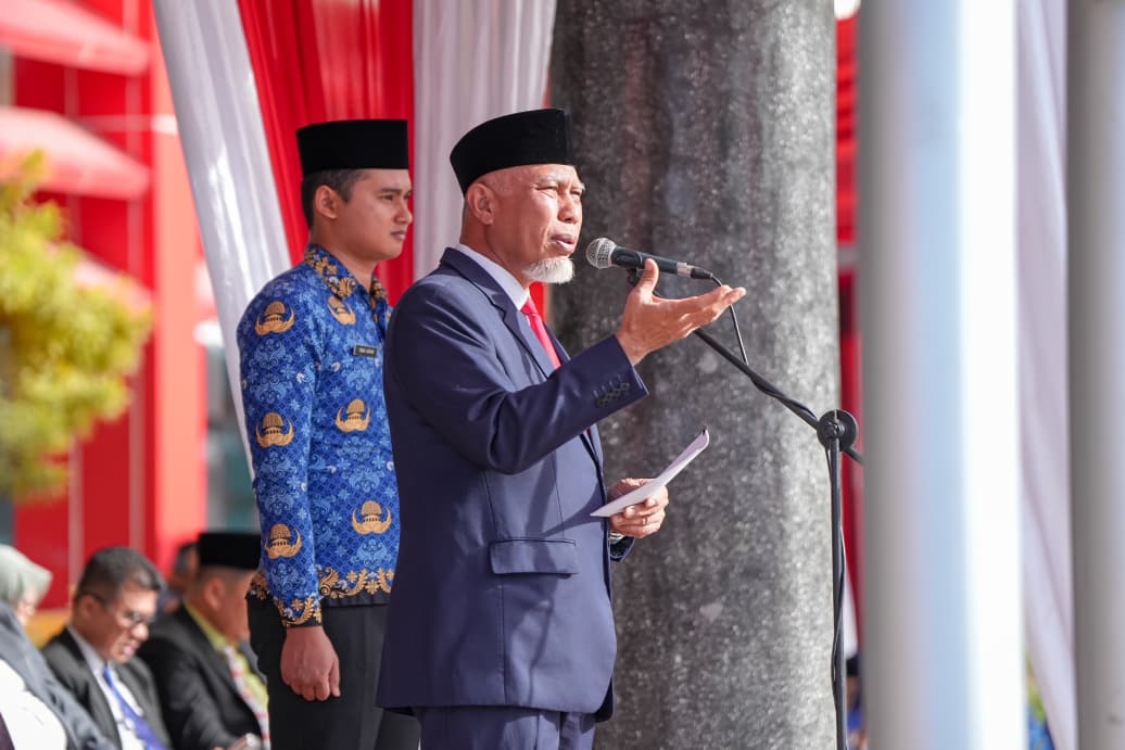 Mahyeldi Urges Public to Uphold Unity on Pancasila Day