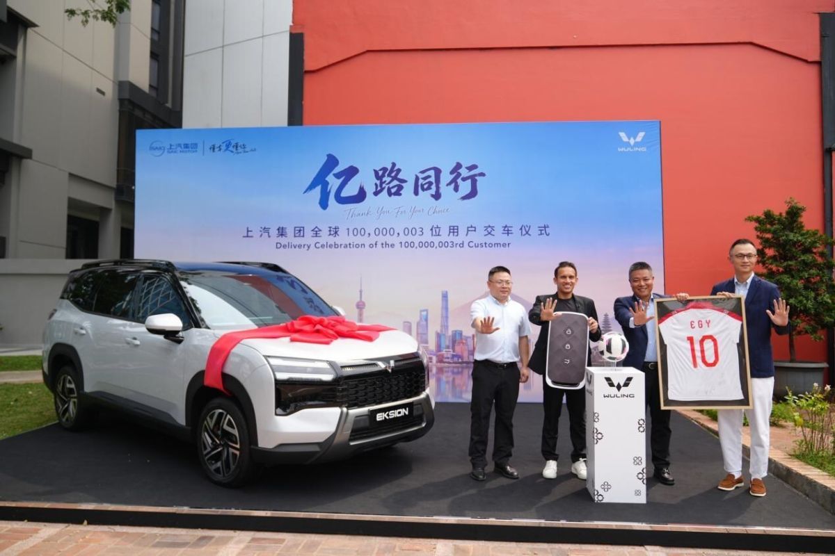 Wuling Delivers First EKSION Units in Indonesia as SAIC Group Hits 100 Million Global Vehicle Shipments