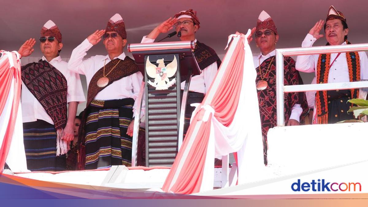 Social Affairs Minister Leads Pancasila Day Commemoration Ceremony in Ende Regency