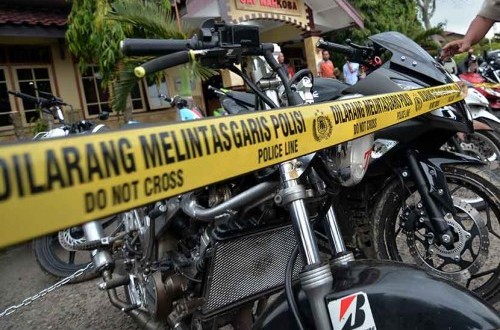 Viral: Seven motorbikes stolen from concertgoers in Bandung