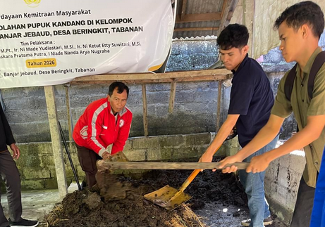 Transforming Bali Cattle Waste into Economically Valuable Organic Fertiliser