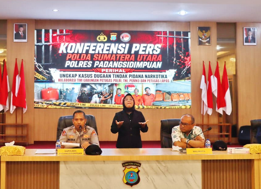 Police Uncover 6.8kg of Marijuana in Padangsidimpuan Prison, Four Suspects Arrested