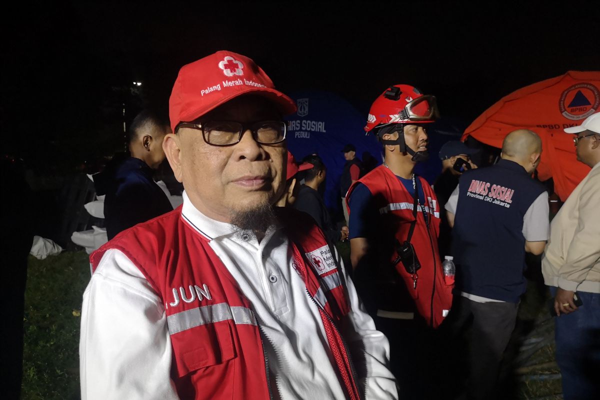 PMI Central Jakarta assists Kemayoran fire victims