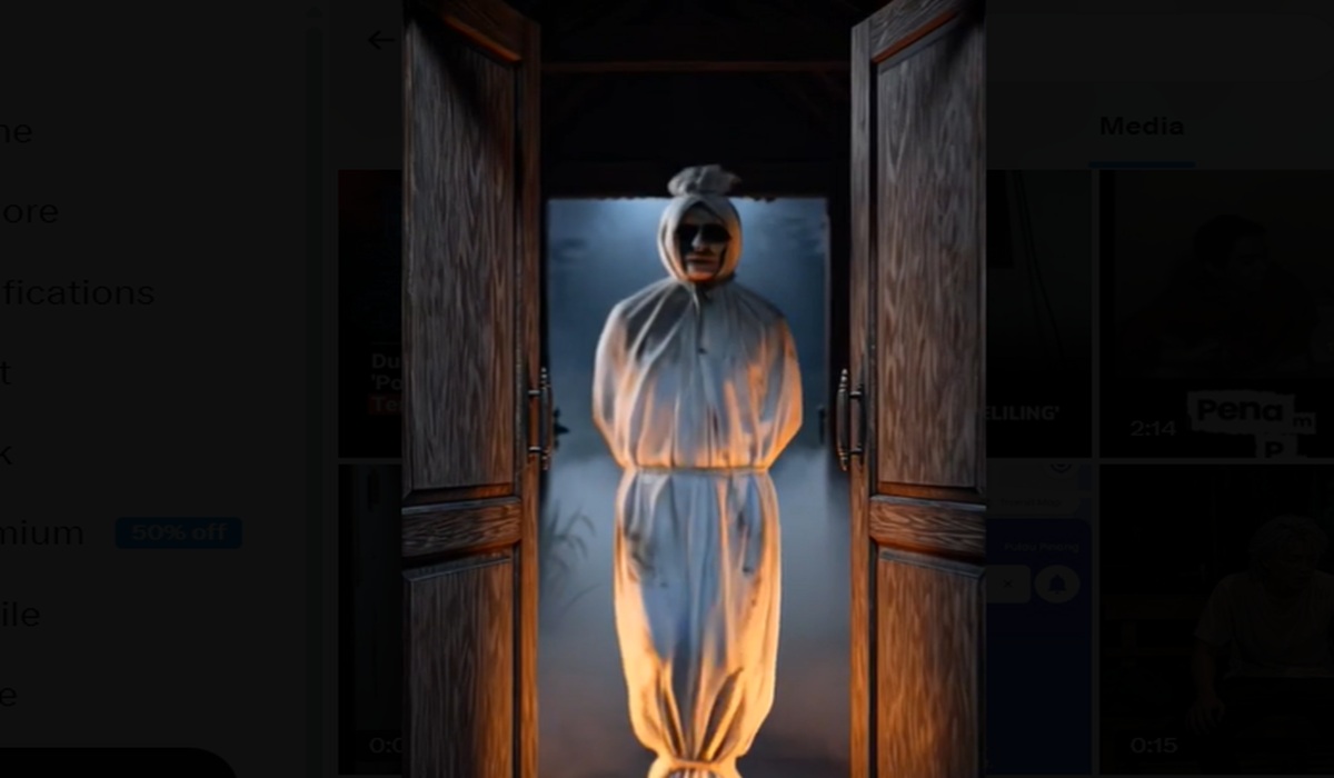 Palembang Police Apprehend Creator of AI Pocong Photo That Alarmed Residents