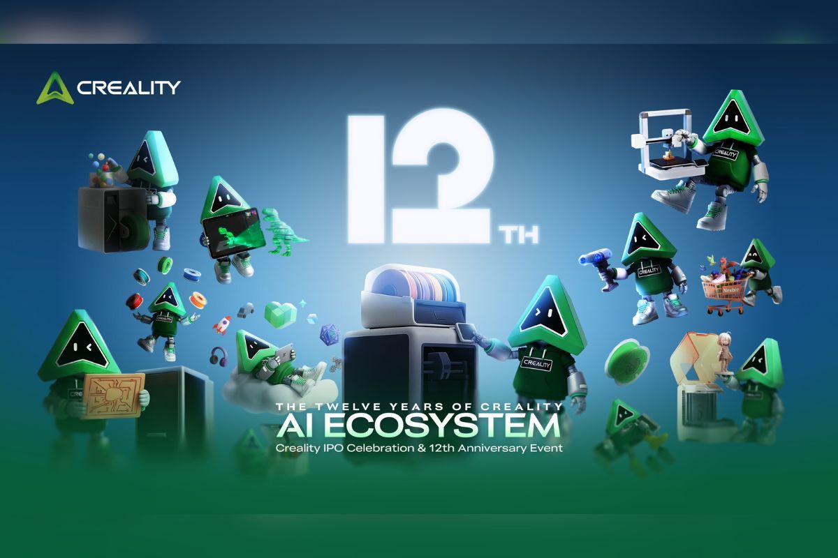 Creality Celebrates 12 Years of Innovation with KliTek™ and AI-Based Ecosystem Expansion