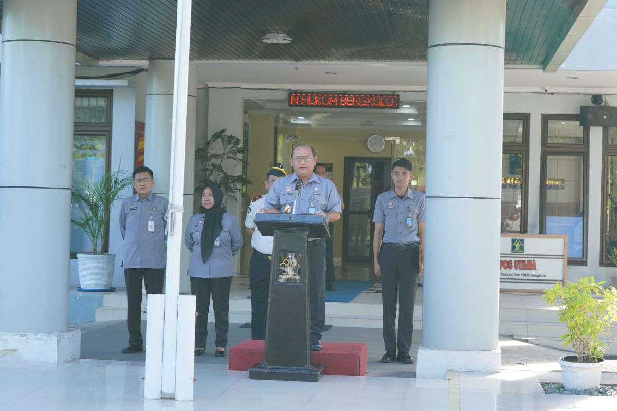 Bengkulu Ministry of Law Reaffirms Commitment to Integrity-Driven Services Based on Pancasila Values