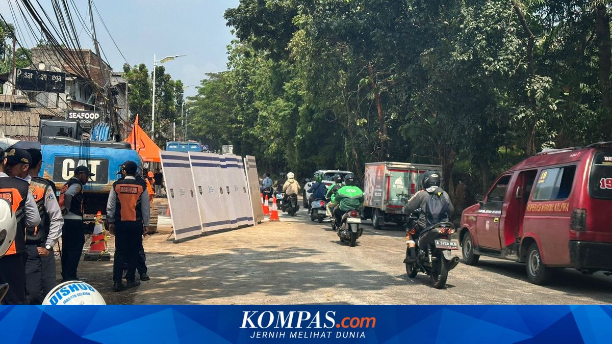 Update on Lenteng Agung Road Repairs: Partially Reopened