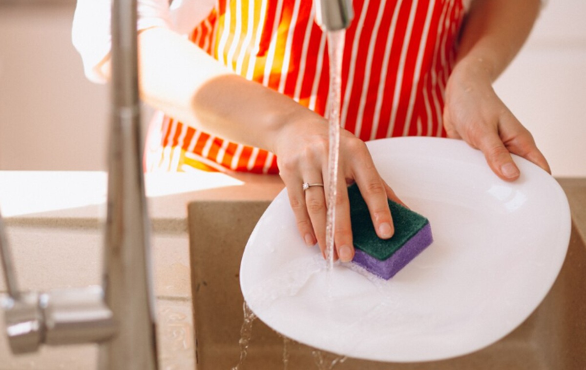 Frequently Used Kitchen Sponges Found to be a Source of Microplastic Pollution in Homes
