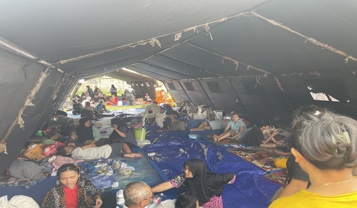 620 People Affected by Fire in Kemayoran, Evacuation Tents Increased