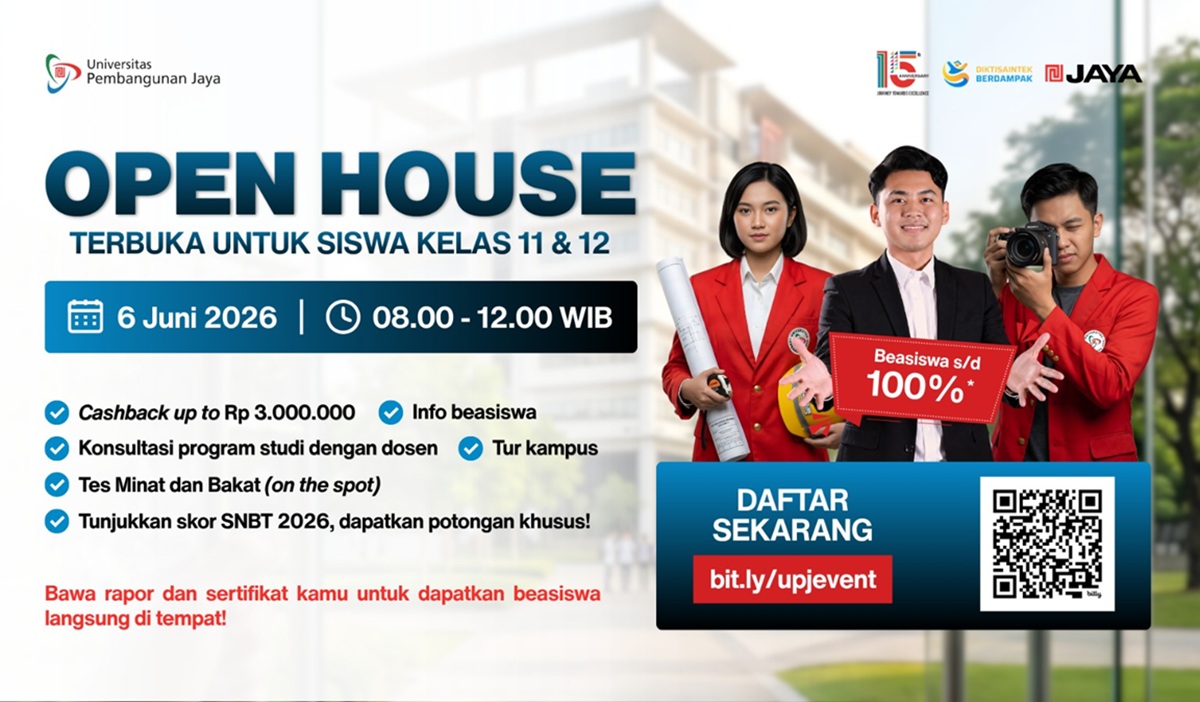 Looking for a Campus in South Tangerang? Universitas Pembangunan Jaya Bintaro Open House Offers Consultations with Lecturers and Study Programme Exploration