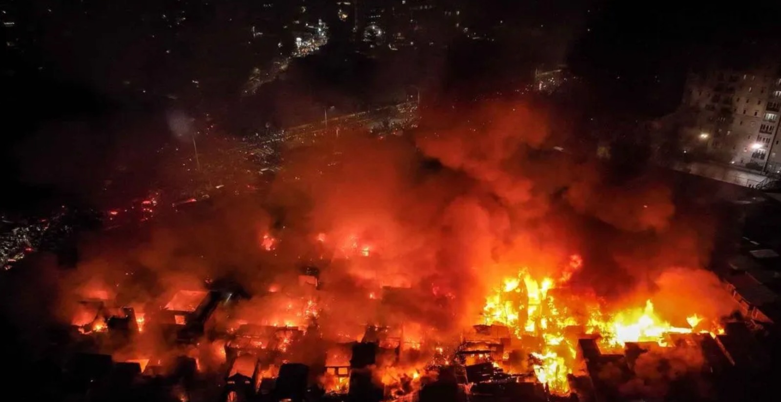 Jiung Market Fire Serves as Reminder of Vulnerability in Densely Populated Areas and Traditional Market Activities