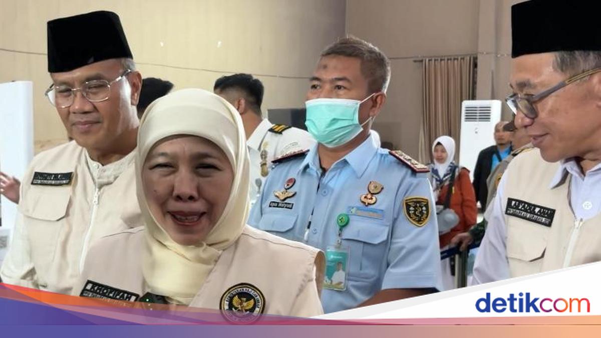 Corridor Gate Service Accelerates Hajj Pilgrims' Embarkation, Khofifah Praises Immigration