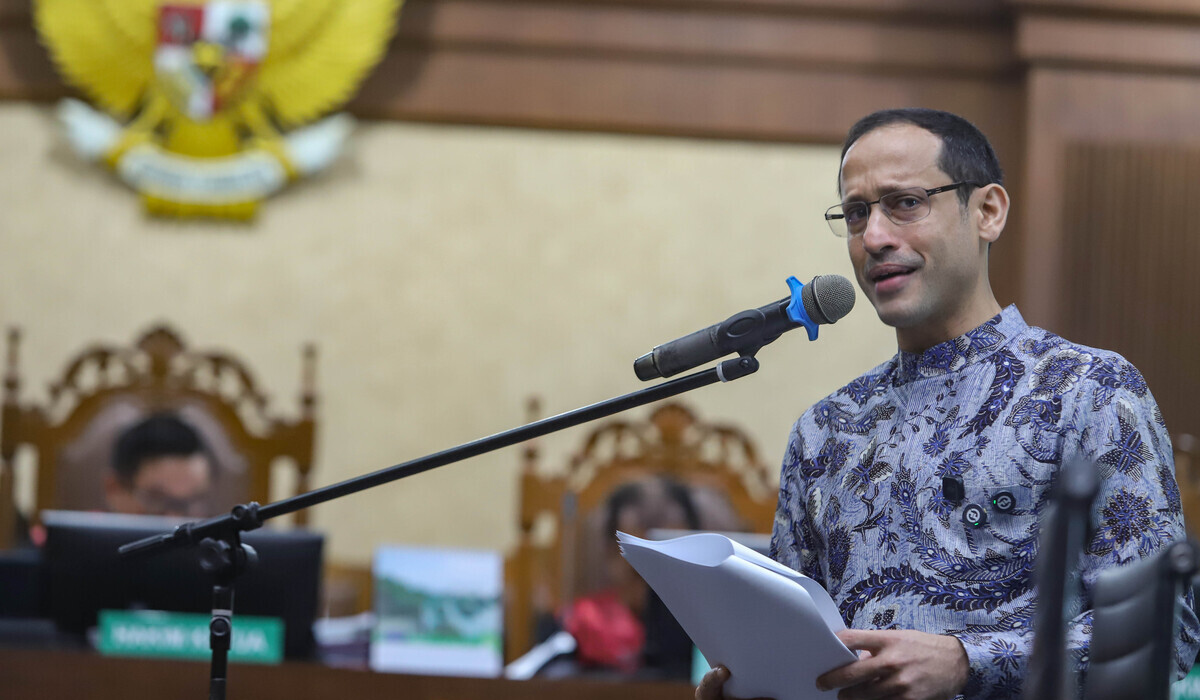 In Defence Plea, Nadiem Makarim Links Tom Lembong Case to Criminalisation