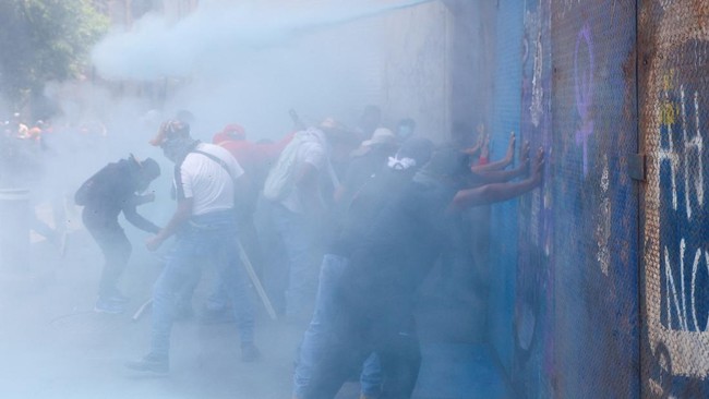 Teacher Protest Ends in Clashes with Police