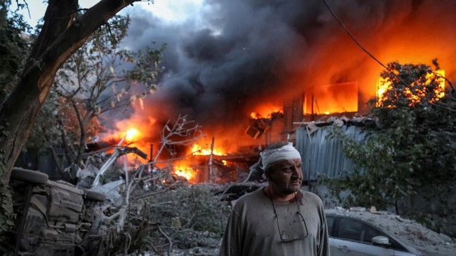 Europe Like Hell: Images of Russian 'Drone Rain' Devastate Ukraine