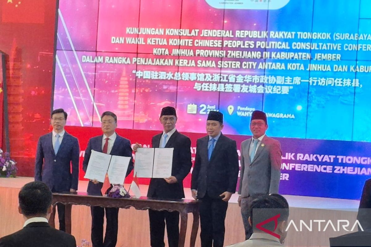 Jinhua City Delegation from China Explores Cooperation with Jember Regency