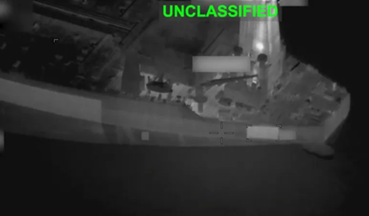 US Military Disables Oil Tanker Heading to Iran with Hellfire Missile Strike