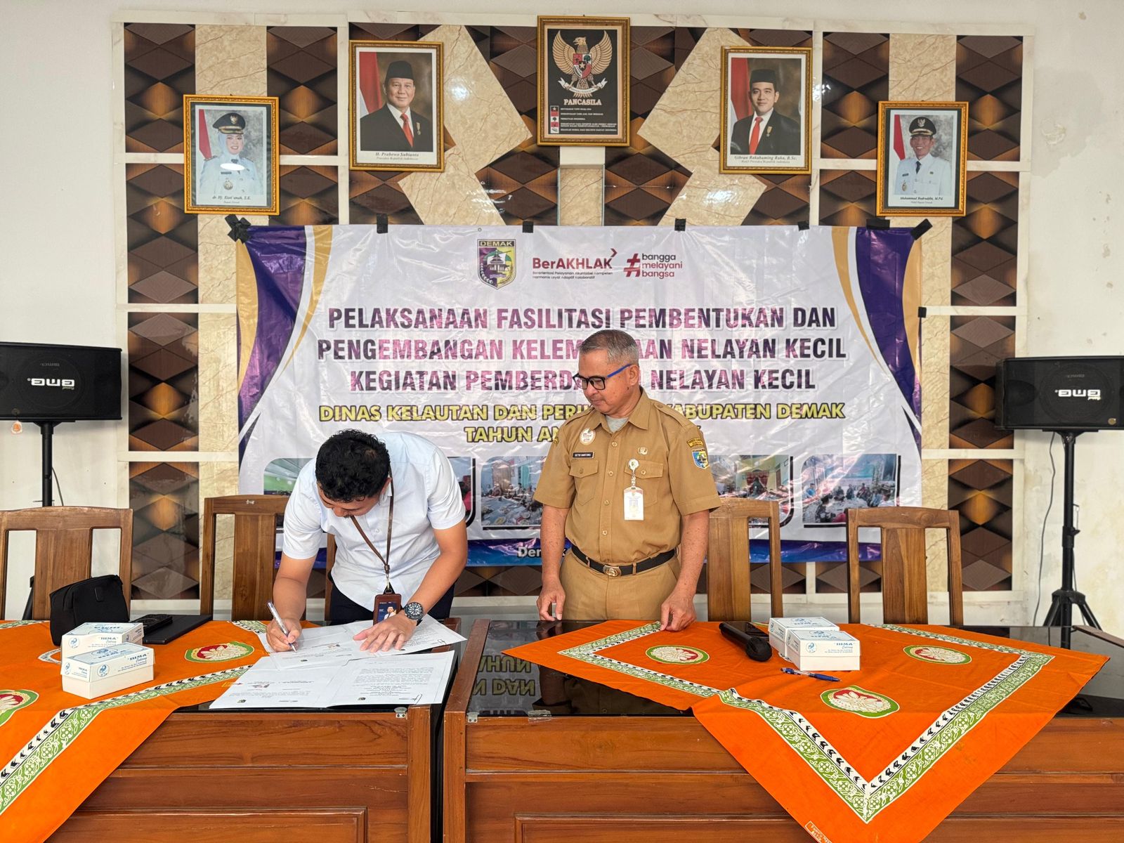 With Protection in Place, Demak Fishermen Can Sail More Safely