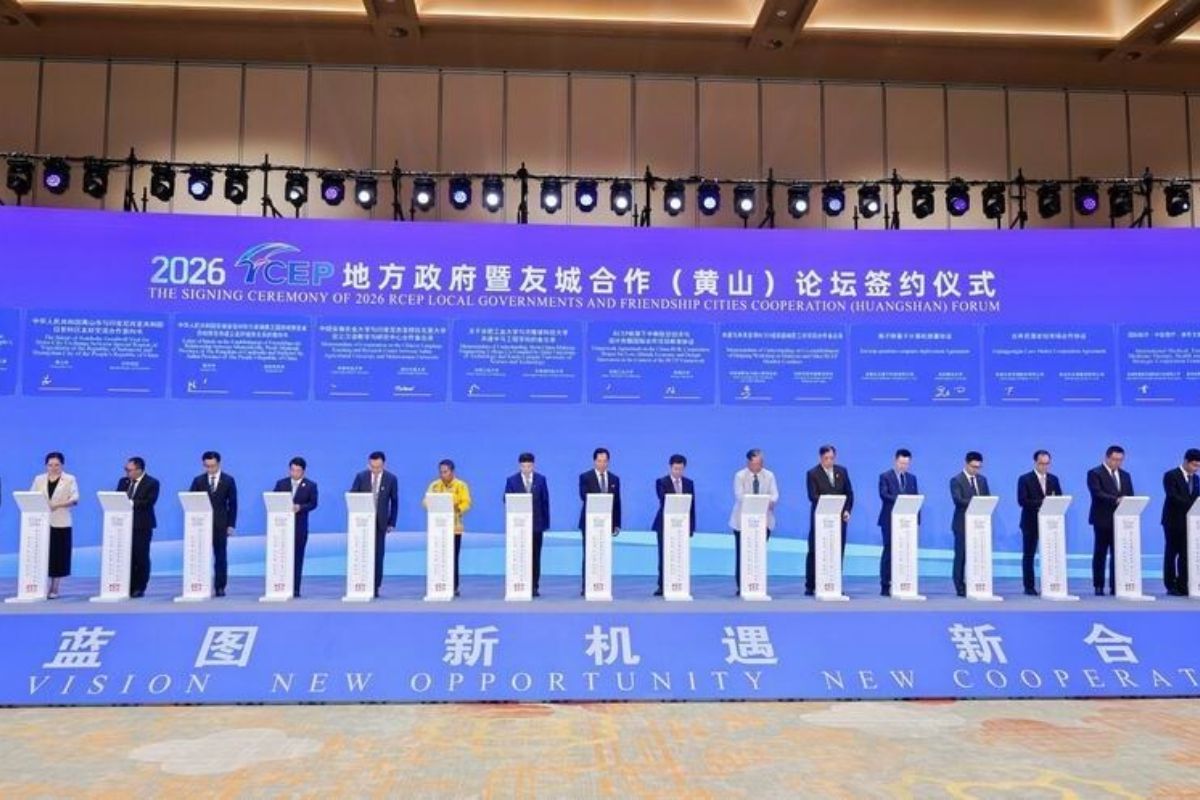 Xinhua Silk Road: RCEP Local Governments and Friendship Cities Cooperation (Huangshan) Forum 2026 Opens in Anhui, Eastern China