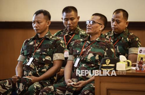 Military Prosecutor Demands 2.5-Year Prison Sentence for Four TNI Intelligence Personnel
