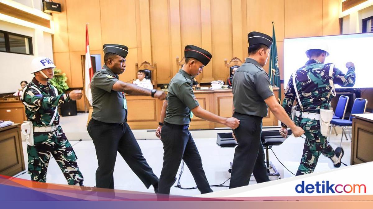 Two Defendants in Bank Branch Manager Murder Dismissed from TNI and Ordered to Pay Rp 1.2 Billion Restitution