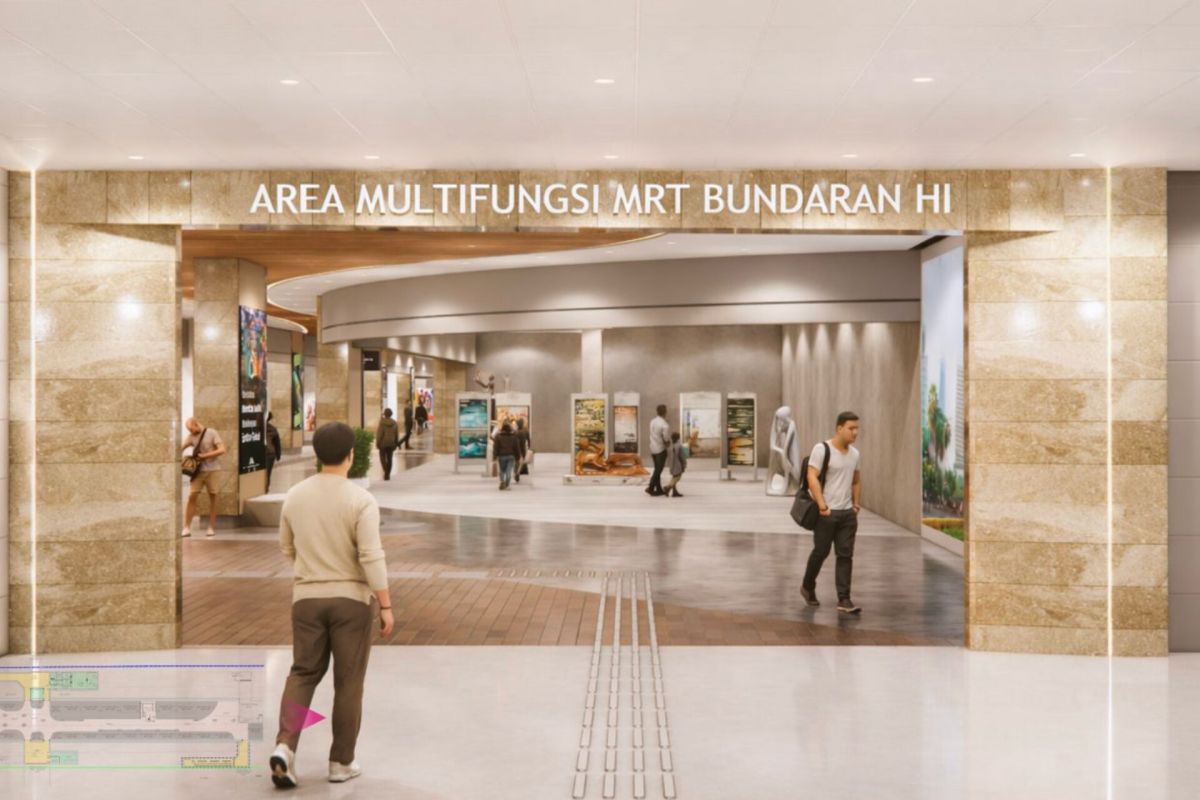 Bundaran HI MRT Station to be Revitalised into Multi-functional Space