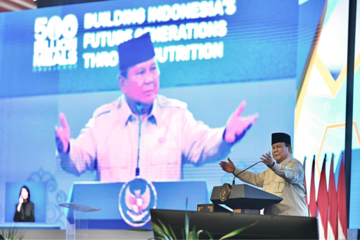 Prabowo Appreciates Free Nutritious Meal Programme Implementers for Strengthening Human Resource Quality