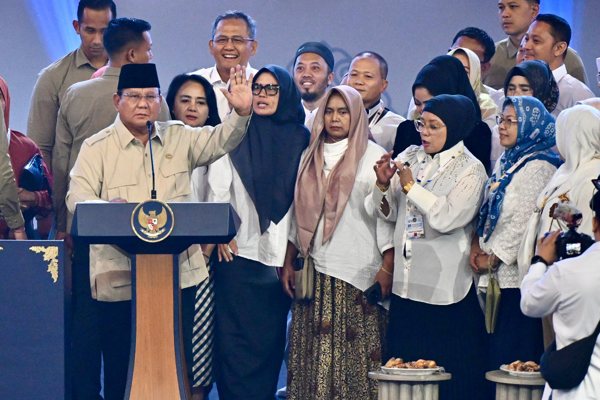 President Prabowo Emphasises Importance of Implementers in Free Nutritious Meal Programme